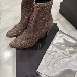 Giuseppe Zanotti Sparkling Ankle Boots